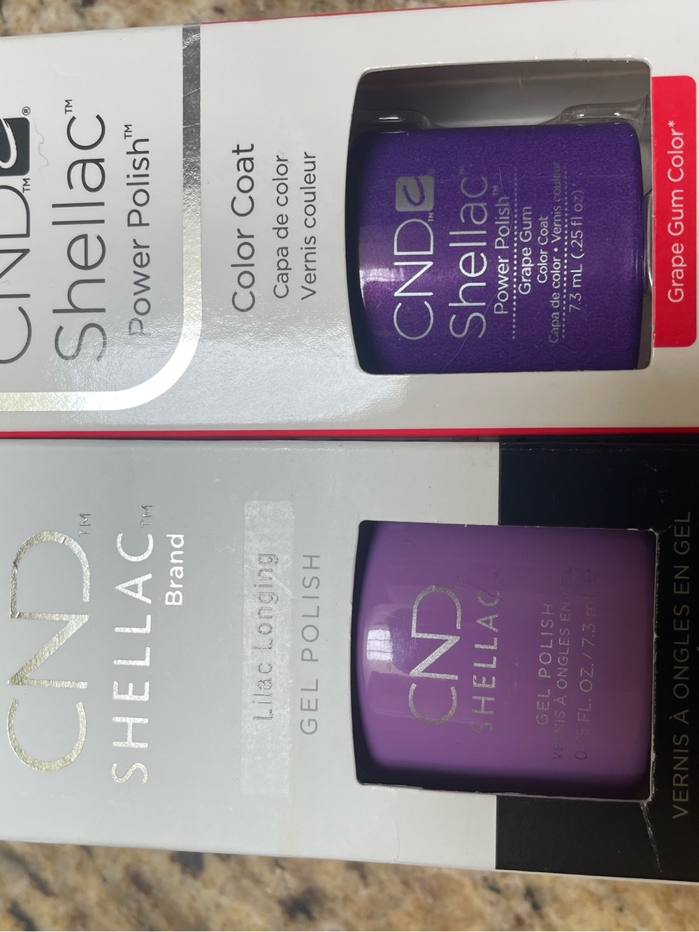 CND Shellac Gel Polish - Lavender / Grape Purple